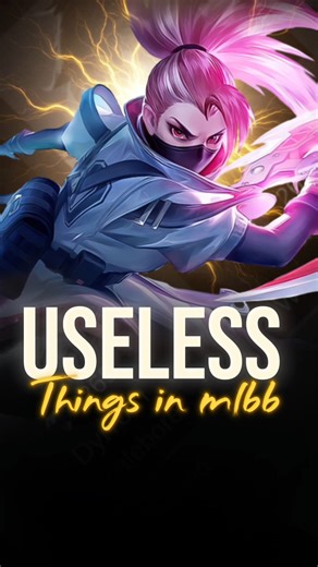 USELESS THINGS IN MLBB! #mobilelegends #mlbb #shorts #mlbbcreator