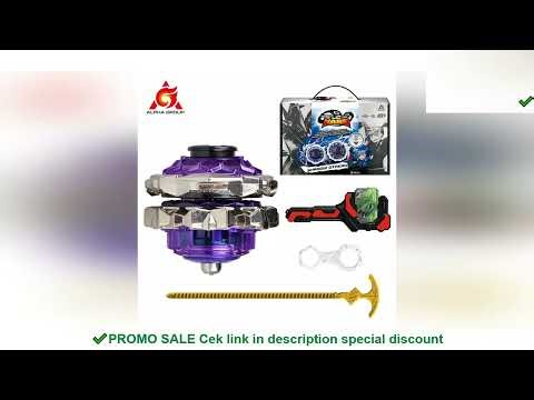 Infinity Nado 3 Original Crack Series 2 In1 Split Transforming Metal Gyro Battle Spinning Top With L