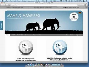 Installing MAMP On a Macintosh and Writing your first PHP Program