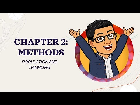 HOW TO WRITE RESEARCH METHODS PT. 3: POPULATION AND SAMPLING | Paano gumawa?