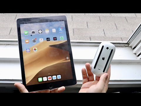 How To Connect Bluetooth Mouse Or Trackpad To iPad!