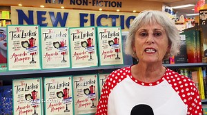 Amanda Hampson, author of The Tea Ladies dropped into Abbey's Bookshop to sign some copies of her new cosy, The Tea Ladies, which is a wickedly witty cosy crime novel set in Sydney in the swinging sixties, ideal for fans of Richard Osman and Bonnie Garmus. After a murder tea ladies Hazel, Betty and Irene become accidental sleuths, stumbling into a world of ruthless crooks and racketeers in search of a young woman believed to be in danger. Get them while stock lasts. #independentbookstore #books 