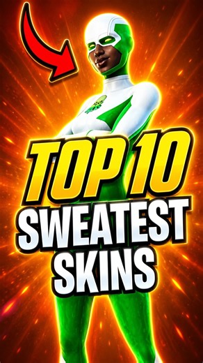 Top 10 Sweatiest Fortnite Skins EVER 😤 #fortnite #gaming