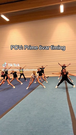 POV: Prime Timing Training for Cheerleading