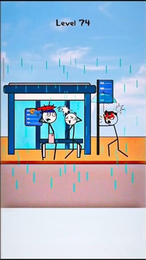 Stickman Puzzle Solved in One Try 👌