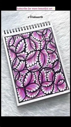 What to do if you are bored 😴 #zentangle #art #doodleart #drawing #easy #artshorts