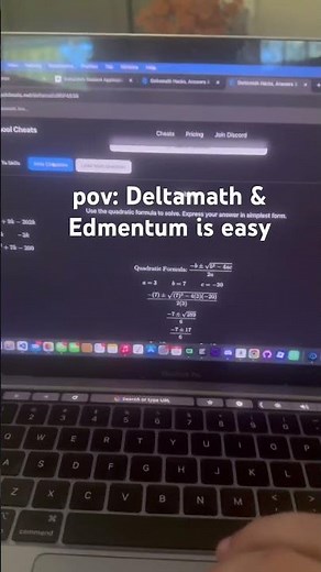 Deltamath & Edmentum answers and hacks🚀‼️ #deltamath #edmentum #lifehacks #school