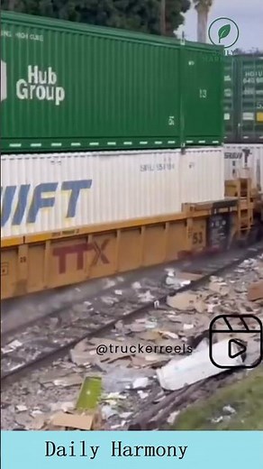 Train Derails from the Track