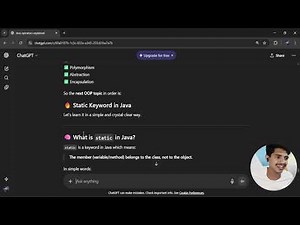 Java Tutorial - Static keyword in java - theory