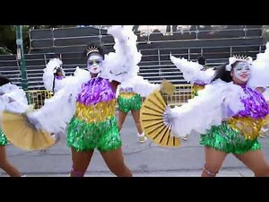 NEW ORLEANS BABY DOLLS: Mardi Gras Performance at Gallier Hall 2025