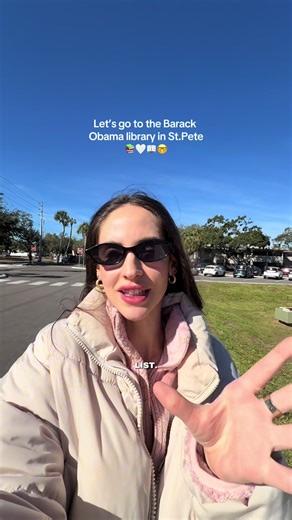 Completely forgot about the Housemaid once I saw the Brittney Griner book!! 📕🤍 St.Pete Barack Obama Library!! #stpete #stpetersburgflorida #library #stpeteliving #thingstodoinstpete