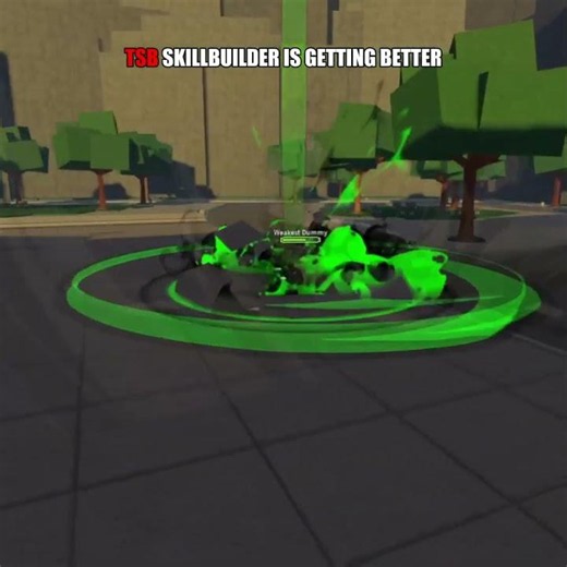 TSB SKILL BUILDER IS INSANE! #tsb #thestrongestbattlegrounds #viral #roblox