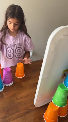 A super simple memory game using just cups! 🥤✨ Perfect for boosting focus, strengthening concentration, and giving kids a fun brain workout — no prep, no mess. Save & share with other moms who love easy learning activities! 💛 #momlife #kids #kidsactivities #MomTips #LearnThroughPlay #toddleractivities #funlearning #brainteaser #sensoryplay | Kids Fun Learning