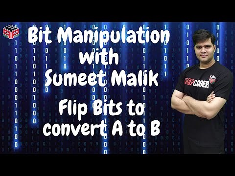 Flip Bits to convert A to B | Minimum Flips to make A equals B | Bit Manipulation