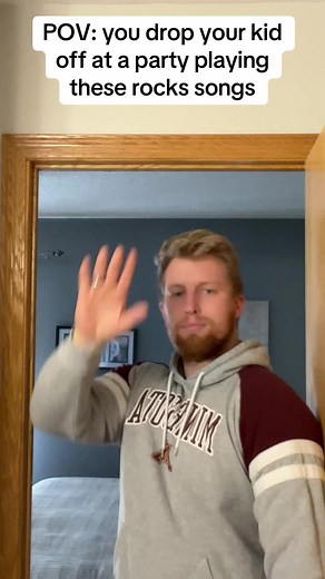 Rock Music Party Antics: A Hilarious Family Moment