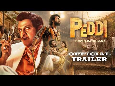 ⭐PEDDI - Trailer [ Telugu ] Ram Charan Shiva Rajkumar | Janhvi | AR Rahman | BuchiBabu Sana | Fan...