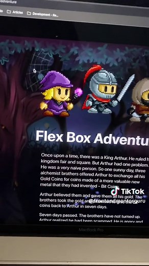 Aprende CSS Flexbox de manera divertida en CodingFantasy.com