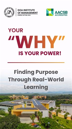 Goa Institute Of Management on Instagram: "The Post Graduate Diploma in Management (PGDM) programme at Goa Institute of Management (GIM) develops students’ understanding of core management disciplines and strategic decision making to address practical challenges in dynamic business environments. Mr Rakshith Kumar J, a student of the PGDM programme, Batch of 2024-26, shares his experience specialising in the operations field. He highlights how the coursework integrating core management principles
