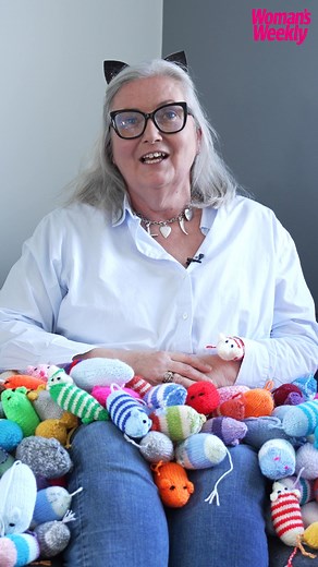 We all just wanted to say a massive THANK YOU to you, our readers for getting involved and creating so many toys for cats and kittens, but also for achieving another Guinness World Record. We are now getting lots of thank you emails from cat rescue centres who have had boxes of mice delivered. Please look out for the issue on sale today 26 November where we announce the record and see Geoff as you've never seen him before! But also look out for the issue on sale 3rd December where we show some o