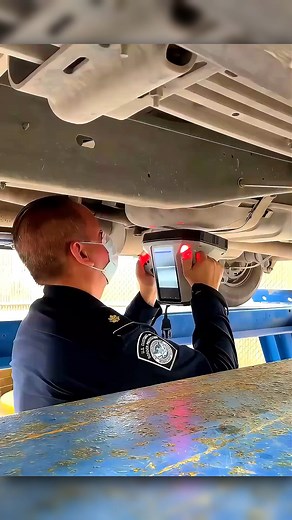 15K views · 22 reactions | Ever wondered how border agents can spot hidden cargo in seconds?  #borderagents #hiddencargo #XRayScanner #BorderSecurity #BorderSecurityForce #densityscanner #airportsecurity #hiddencompartments #technologyinpolicing #machine #machining #shorts #reelsfypシ | World Time | Facebook