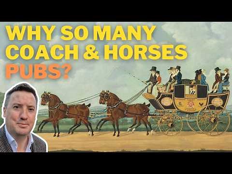 Why are so many pubs called the Coach and Horses in London?