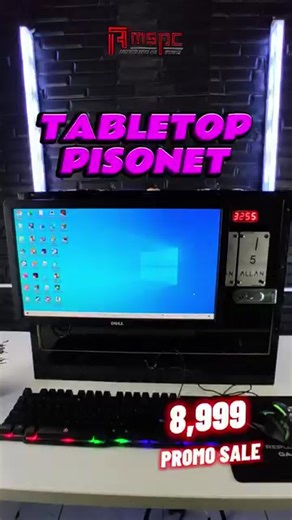 Sulit na Tabletop Pisonet Package sa Halagang 8,999