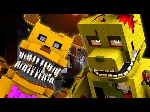 ALL NEW ANIMATRONICS?! Five Nights at Freddy's Nightmare (Minecraft Roleplay)
