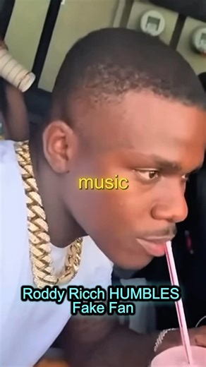 Roddy Ricch HUMBLES Fake Fan 😭🔥