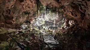 clip-1078290539-ancient-alien-spaceship-crashed-into-cave