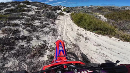 Improve Your Sand Riding Skills on a Goat Track