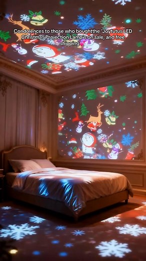  Transform any room instantly with the LED Christmas Projection...