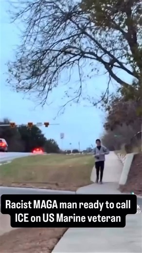 AGirlHasNoPresident on Instagram: "“I ain’t racist, but……”. Then says a bunch of racist crap. iamdaymadison1 MAGA man ready to call ICE —on U.S. Marine veteran. “I ain’t racist, BUT I do want you people to go back to your country!” man yells. “I managed Julian Castro’s AND Joaquin Castro’s field team,” referencing Congressman and Mayor. “I was involved in NCAA Chairman Gary Bledsoe’s campaign.” My great-great-grandfather was Edgar Witt, who was LBJ’s first employer when he was Lieutenant Governo