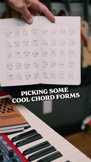 POV: You Finally Wrote Something Cool. All it took was opening the index, picking your key, and choosing better chords. Progressions Classics makes that part easy. #POVguitarist #progressionsclassics #guitarwriting #chordvoicings #fretboardfreedom