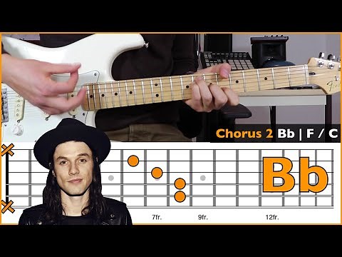 Hold Back The River (James Bay) GUITAR Animated Tutorial