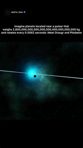 A pulsar with planets 🤯? This system breaks every law of physics. #shorts #viral
