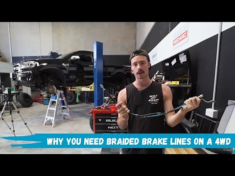 Why you need braided brake lines in your 4WD