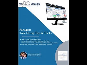 Paragon MLS Tips and Time Saving Tricks 1 28 2025