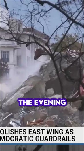 Metaphor Made Physical: The Demolition of The People's House #breakingnews #trendingnow