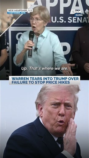 Elizabeth Warren Tears Into Trump Over Broken Promises to Lower Everyday Costs