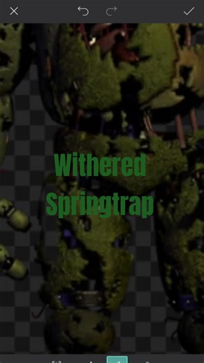 withered spring trap #fnaf #picsart