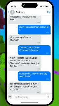 Create Custom Voice Commands on iPhone! 🎙️📱 #iPhone #iOSTips
