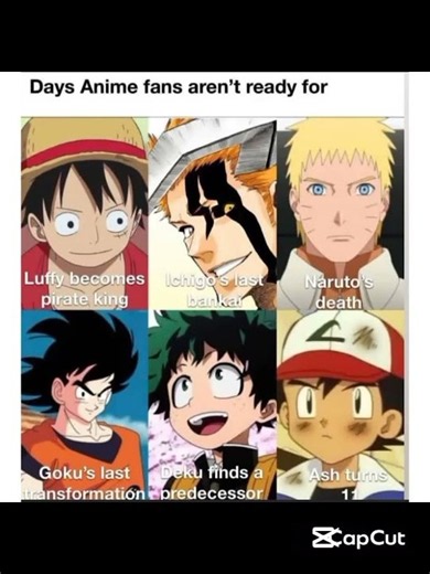We anime fanns arent erady for this#Anime#dragonball#pokemon#naruto#MHA#onepiece#bleach