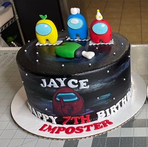 33K views · 376 reactions | Among us, Mickey, Minnie cake designs | MetDaan Cakes | Facebook