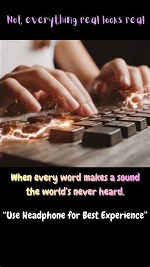Typing on a Plasma Keyboard Sounds Like Pure Electricity | Realistic ASMR #aiasmr #video #viral #ai