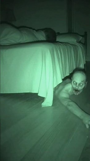 I Checked My Bedroom Camera… and Saw This Under the Bed 😱 #Shorts