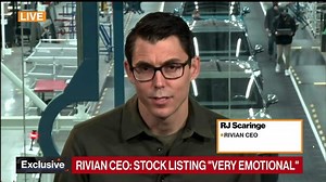 WATCH: CEO R.J. Scaringe discusses Rivian’s IPO.