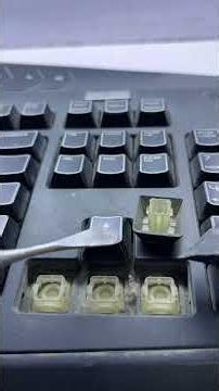 Keyboard Cleaning Desktop PC