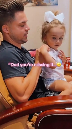 Dad Gives Toddler A Massage Spa Day
