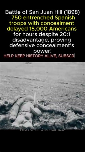 750 Spanish Held 15,000 Americans - 20 to 1 Odds || WW2 #shorts #ww2