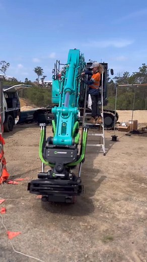 2.1K views · 161 reactions | What an absolute pleasure and honour we have clients having the first -7 Kobelco 23T with a @steelwrist_official hitch in QLD and they choose @limitlessattachments for their choice of attachments  #honour #construction #earthmoving #excavator #heavyequipment #viral #constructionequipment #mining #excavators #hitachi #cat #kobelco #cooljapan #insane #amazing #awesome #expensive | Limitless Attachments | Facebook